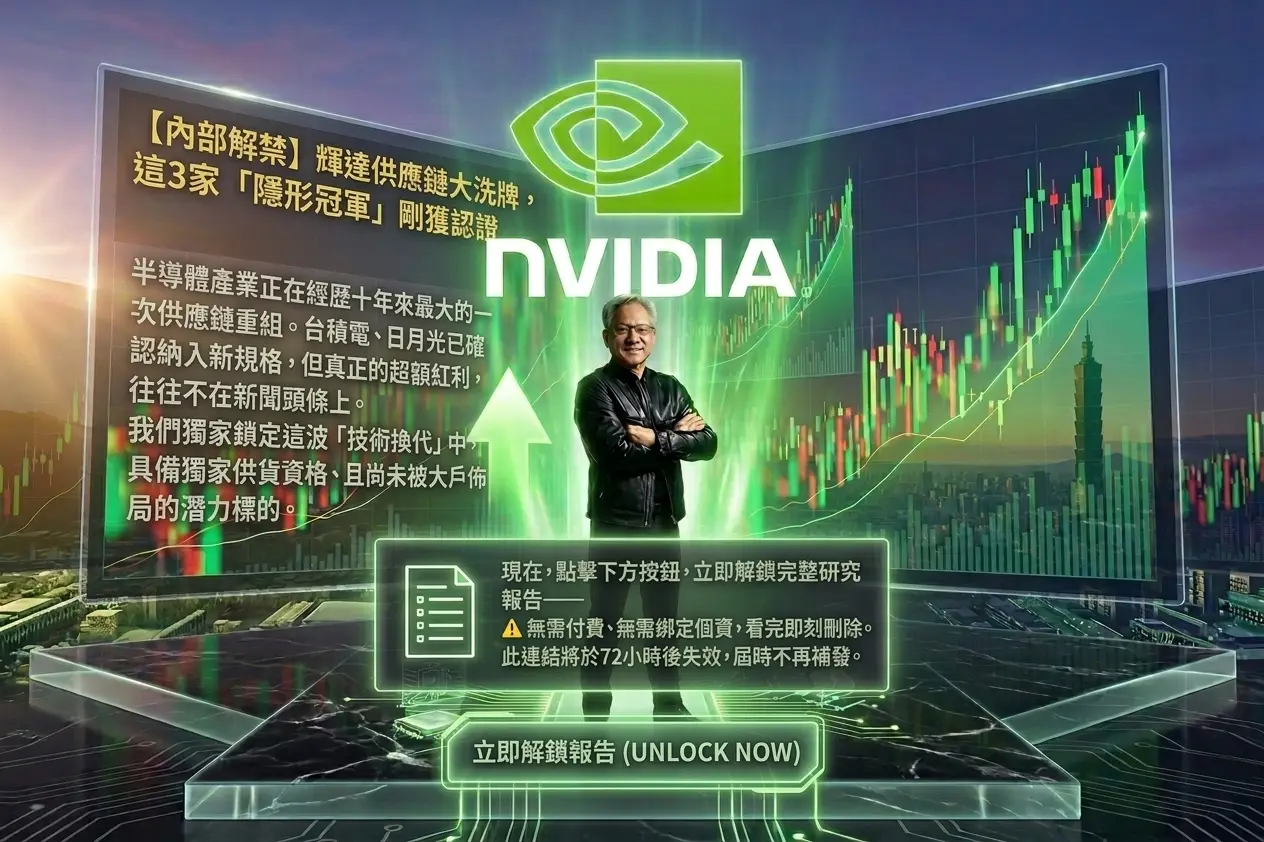 輝達供應鏈大洗牌